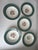 Beautiful set of five vintage semi-vitreous soup bowls made by Century Service Corporation in Alliance, Ohio. The pattern...