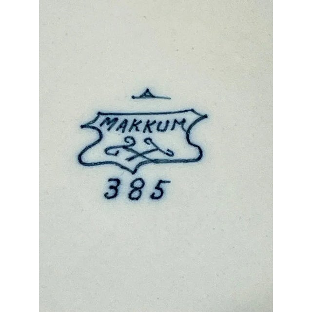 1940s Large Wall Plate from Royal Tichelaar Makkum, 1940s For Sale - Image 5 of 7