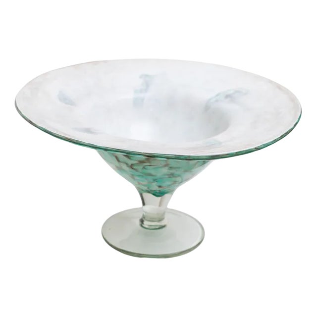 Vintage Glass Bowl by Hans Jürgen Richartz for Mathildenhütte Solingen, Italy, 1970s For Sale
