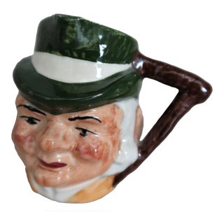 Vintage Tony Weller Hand Painted Artone Toby Character Jug/Creamer For Sale