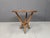 Wood Vintage Tribal Art Side Table, 1960s For Sale - Image 7 of 11