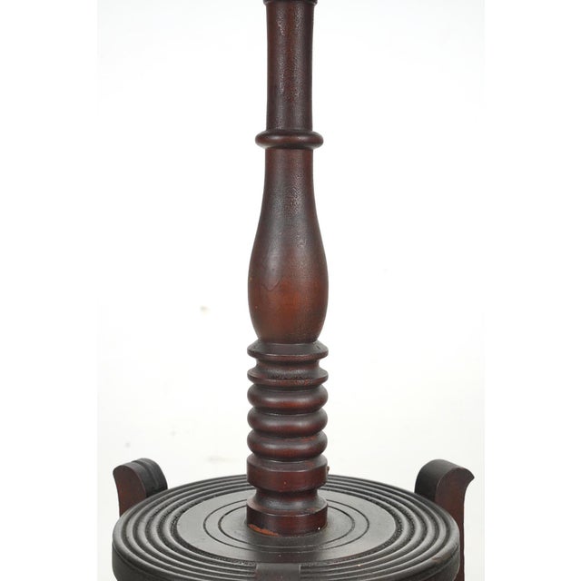 Mid 20th Century Mid 20th Century Victorian Style Tiered Wood Plant Stand For Sale - Image 5 of 11