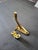 1980s Solid Brass Kickdown Door Stopper For Sale - Image 4 of 8