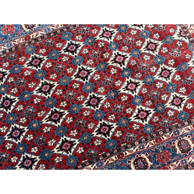 Antique Veramin Rug in Wool, 1920s For Sale - Image 11 of 18