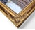 Gold Antique French Louis XV Rococo Revival Facet-Cut Wall Mirror with Ornate Giltwood Frame, 1900s For Sale - Image 8 of 12