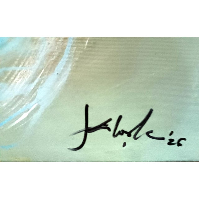 Ovidiu Kloska, The Nocturnal Hour of Violent Blooming, Mixed on Canvas For Sale - Image 4 of 13