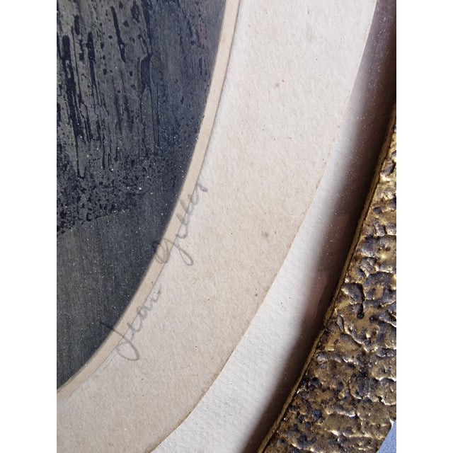 Jean Gilles, Art Deco Woman with Doves, Engraving For Sale - Image 4 of 6