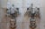 Monumental Signed Maison Bagues France Crystal Floral Bouquet Wall Sconces a - Pair For Sale - Image 12 of 12