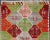 Mid 20th Century Vintage Turkish Kilim With Bright & Colorful Geometric Diamond Design For Sale In Atlanta - Image 6 of 12