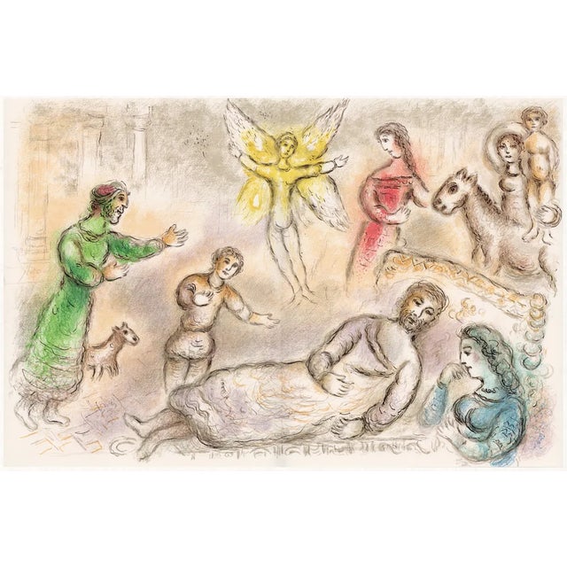 Marc Chagall, Peace Regained from Odyssey, 1989, Lithograph For Sale