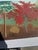 1990s Colorful Trees and Foliage Landscape Painting on Canvas For Sale - Image 4 of 8