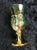 Mid-Century Modern Vintage 1960s Italian Empoli Green & Encrusted Gold Pineapple Beverage Set - 7 Pieces For Sale - Image 3 of 9