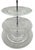 Vintage 3-Tier Pressed Glass Serving Stand For Sale - Image 11 of 12