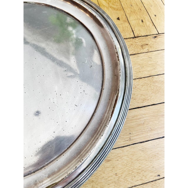 1912 Silver Plated Tray From Hotel Multnomah in Portland Or For Sale In New York - Image 6 of 8
