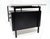 Mid-Century Modern Writing Desk in Black Stained Oak with White Lacquered Top by Herbert Hirche for Christian Holzäpfel KG, Germany, 1960s For Sale - Image 3 of 18