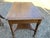 Antique Oak Arts and Crafts Mission Library Table Wirh Twisted Legs Needs Restoration For Sale - Image 16 of 18