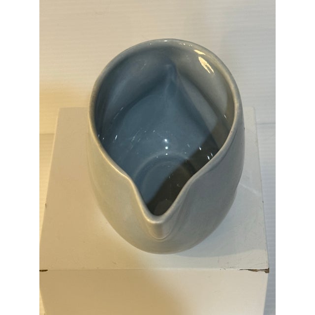 Mid 20th Century Laurentian Pottery “Tundra” Quebec Canadian Syrup Jug 3” T For Sale - Image 4 of 12