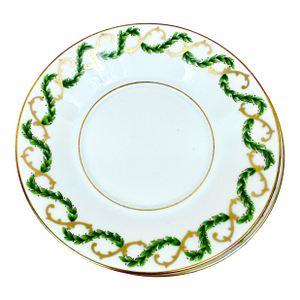 Vintage Haviland Limoges Louveciennes Pattern Saucers-Set of 10