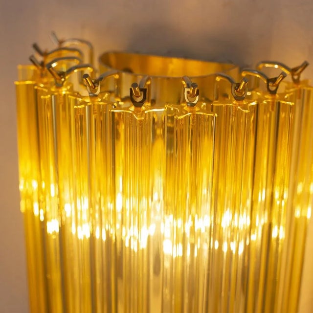 Wall Lamps in Murano Glass, 1990s, Set of 2 For Sale - Image 6 of 12