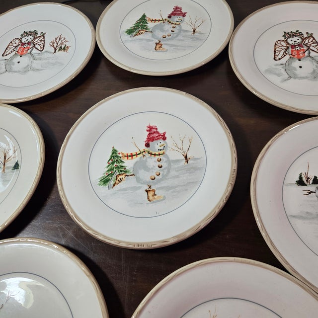 American Atelier Christmas Plates- Set of 22 For Sale - Image 15 of 16