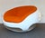 Mid-Century Modern Pair of Fiberglass Pod Armchairs by Mario Sabot, Italy, 1970s For Sale - Image 3 of 15