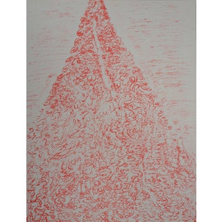 Henri Michaux, Pyramid (Accumulation), 1958, Original Engraving For Sale