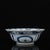 Blue Antique Chinese Kraak Blue Porcelain Crow Bird Wanli Style Cup Bowl For Sale - Image 8 of 11