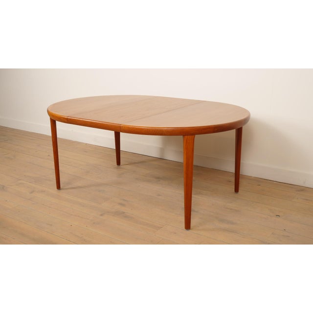 Vintage Teak Dining Table, 1950s For Sale - Image 10 of 18