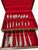 Mid-Century Modern Vintage Gorham Aureate Collection Gold Accent Flatware Service for 12 - With Chest - 68 PCS Total For Sale - Image 3 of 8