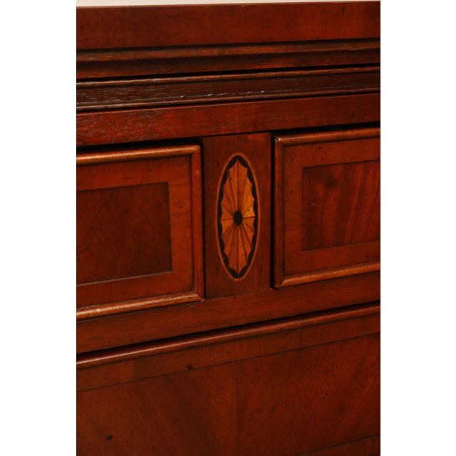 Hekman Copley Place Flame Mahogany Chest Of Drawers For Sale - Image 9 of 18