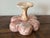 Maitland - Smith 1970s Italian Pink Marble Scalloped Pedestal Bowl For Sale - Image 4 of 5