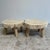 Late 20th Century Cypress Wood Stump Slice Coffee Table Set of 2 For Sale In Los Angeles - Image 6 of 11