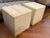 Italian Italian Vintage Travertine Cube Side Tables, Pair For Sale - Image 3 of 12