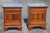 Contemporary 20th Century David Cabinet Cherry 2-Drawer à Abattant Bedside Cabinets / Nightands, a Pair For Sale - Image 3 of 11