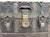 Rare Antique Miniature 19th Century Handmade Wood Iron Taylor Steamer Trunk For Sale - Image 13 of 17