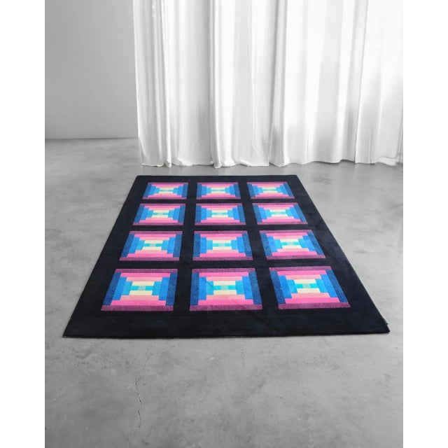 The rug is made of 100% wool and is in excellent condition, unused, only stored. This series was produced by T&J Vestor...