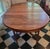 Arts & Crafts 1920s Lion Clawfoot Oak Pedestal Table For Sale - Image 3 of 12