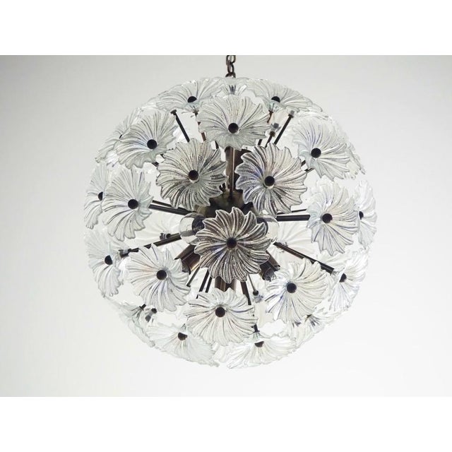 Vintage Italian Sputnik Crystal Chandelier, 1990 For Sale - Image 8 of 16