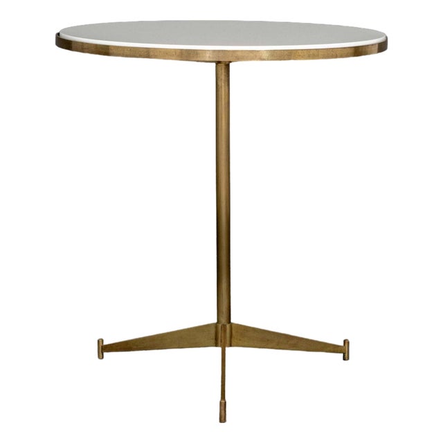 Paul McCobb for Directional Brass Tripod Table For Sale