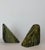 Vintage Sculptural Geometric Connemara Green Marble Bookends - A Pair For Sale - Image 4 of 9