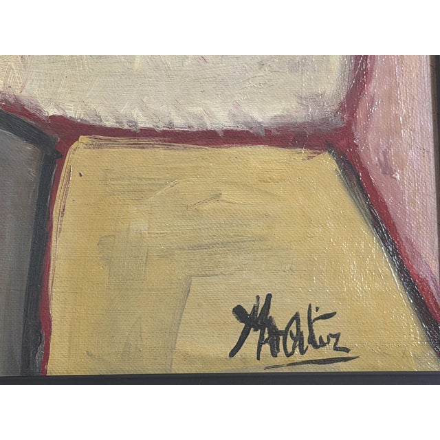 Manuel Angeles Ortiz, Composition, 1976, Oil on Canvas For Sale - Image 6 of 8