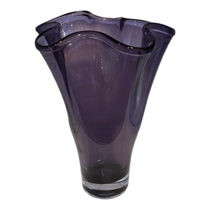 Vintage Art Deco Amethyst Crystal Vase