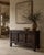 A characterful 17th century English joined oak coffer, dating to approximately 1650–1700, with a richly carved three-panel...