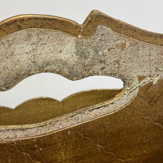 Vintage Italian Florentine Magazine Rack For Sale - Image 11 of 12