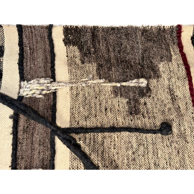 Arts & Crafts 1970’s Vintage Wool Weaving For Sale - Image 3 of 17