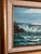 Vintage Original Oil Painting; Framed Seascape by David Crespi 1960s For Sale In Oklahoma City - Image 6 of 12