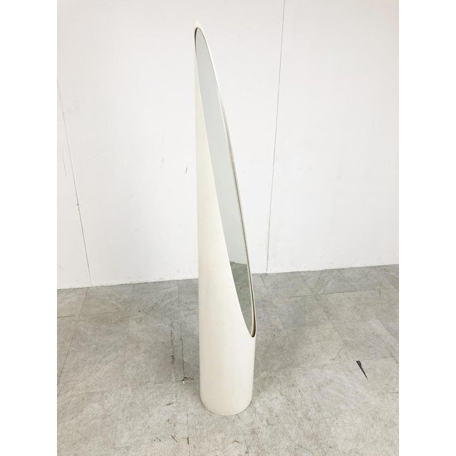 1970s Unggia Mirror attributed to Rodolfo Bonetto, Italy, 1970s For Sale - Image 5 of 11