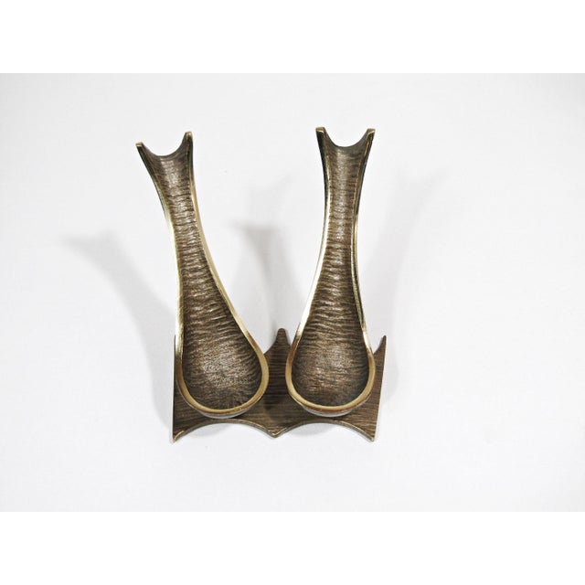 Walter Bosse Austrian Mid 20th Century Double Pipe Holder For Sale In Austin - Image 6 of 14