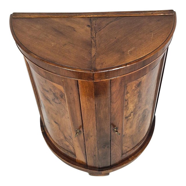 Antique Cabinet in Walnut, 1890s For Sale - Image 4 of 8