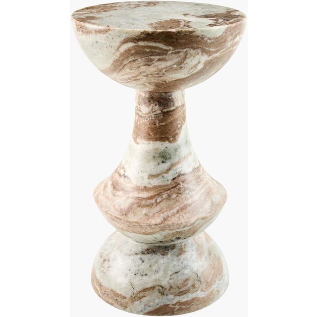 Introducing the Sheena End Table, a stunning addition to any home looking to infuse a touch of industrial rustic charm...